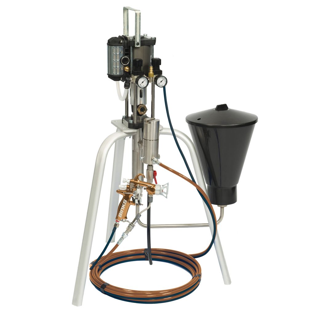 POMPE BINKS MXL 0432 AVEC GODET GRAVITE 6 L