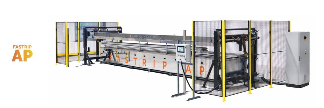 Décapage chimique profilés aluminium